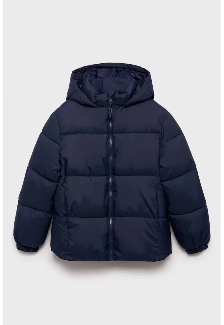 Зимно яке с качулка и табелка за име