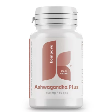 Ашваганда 348 mg + BioPerine® 2 mg – Спокойствие и нервна система, 60 капсули