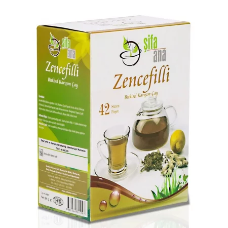 Билков чай с джинджифил, ехинацея и липа – Имунитет и защита на гърлото, 42 пакетчета