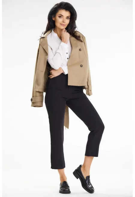 Camasa A649 Elegant Maneca lunga - Бял