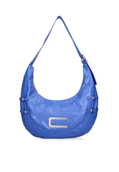 Чанта Linnea от еко кожа - Светлосин