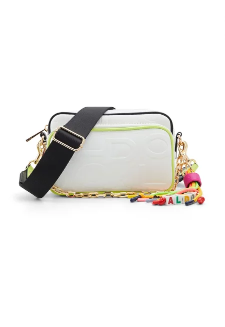 Чанта през рамо Eviebag с релефно лого