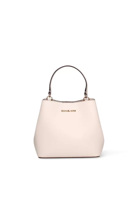 Чанта за рамо Aurelia Elite с отделяща се презрамка - Бял