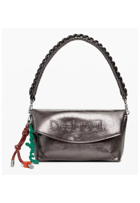 Дамска чанта в тъмно сребро 25WAXPAQ - Сребрист