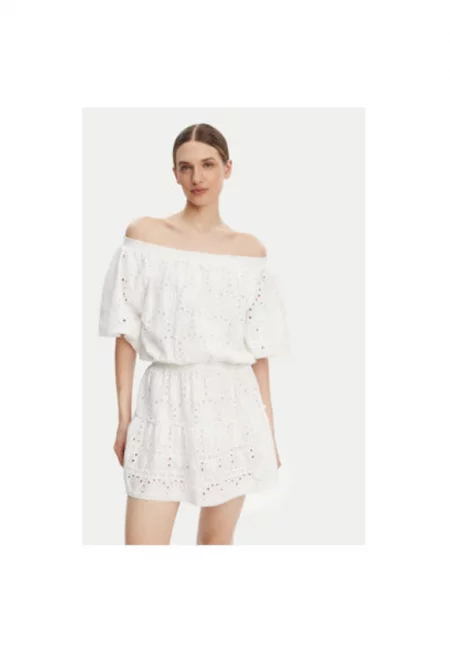 Дамска лятна рокля  MICHA - Памук - Бял