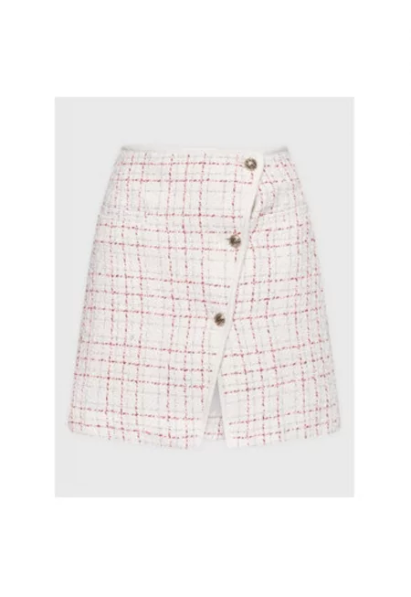 Дамска пола -  301616252 - Памук/Акрил - 44 EU - Бяла