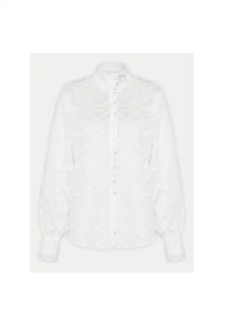 Дамска риза -  304453731 - лиосел - алб - Бял