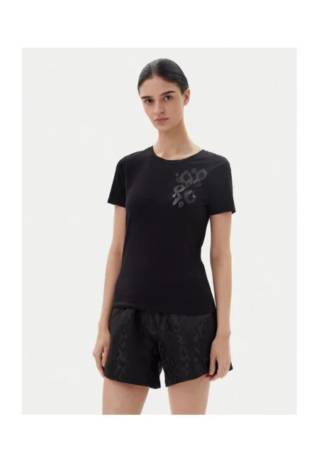 Дамска тениска  Emporio Armani - 7W000133 AF10373 - Памук - Черен - Черен