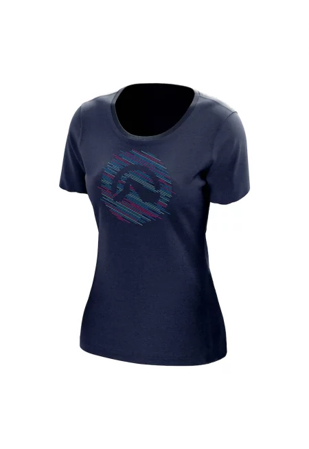 Дамска тениска за открито от мериносова вълна Argentera2 nightblue - Тъмносин