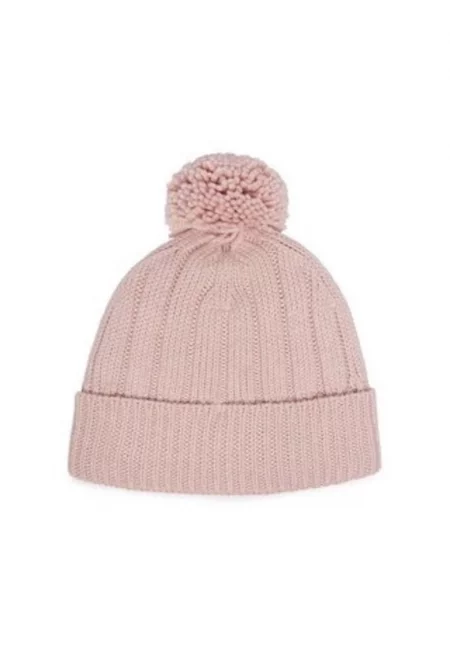 Дамска зимна шапка -  розова