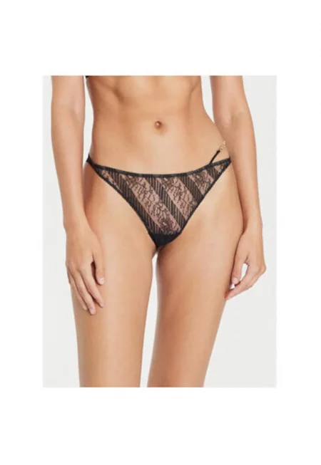 Дамски бикини -  304178085 - Полиамид/Еластан - Черни - Черен