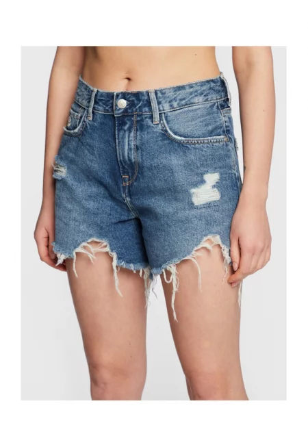 Дамски дънки -  300064122 - Органичен памук - Син - Син