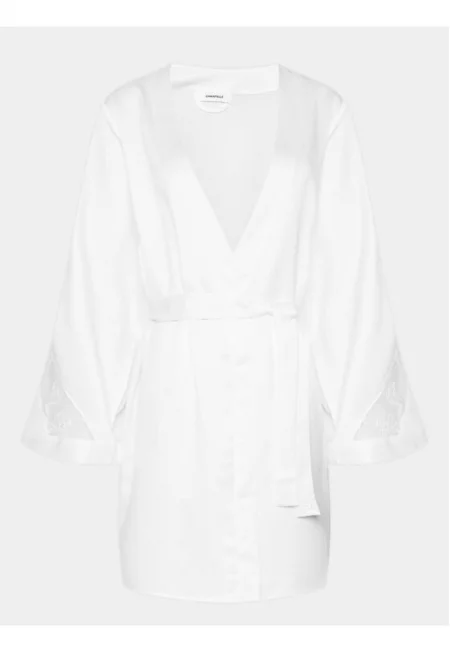 Дамски халат -  303814762 - Полиестер - Бежов