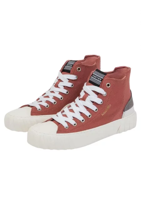 Дамски маратонки  Текстил - Червен