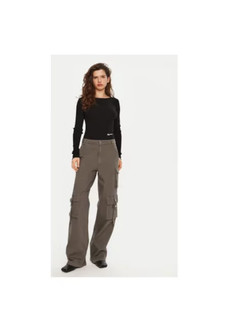 Дамско боди -  304583223 - Вискоза/Полиамид - Черен - Черен