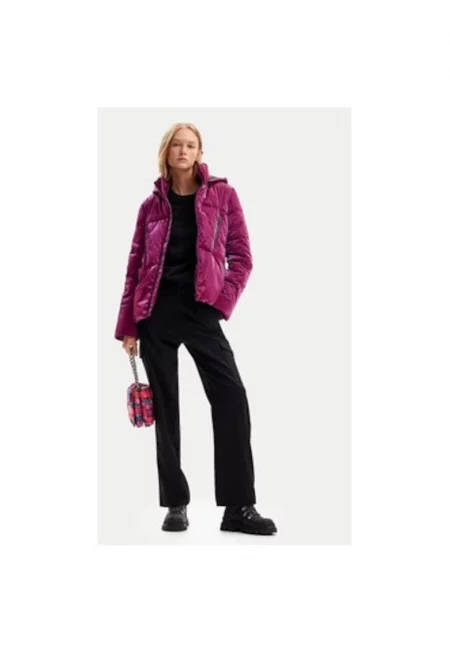 Дамско яке -  304478543 - Полиестер/Полиуретан - Розово - Розово