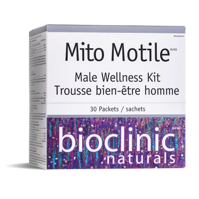 Фертилитет формула за мъже - Mito Motile™ Male Wellness Kit, 30 пакетчета