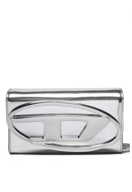Geanta dama  maxilog monocromatic - Сребрист - 19.5 x 11.5 x 4.5 cm