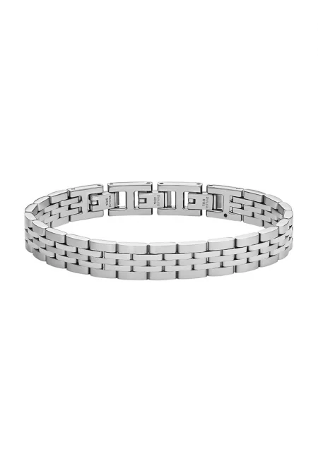 Гривна от неръждаема стомана - Сребрист