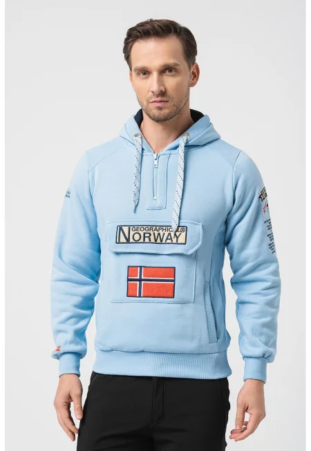 Худи Gymclass с връзка и бродирано лого