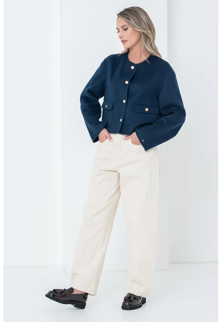 Късо сако с вълна