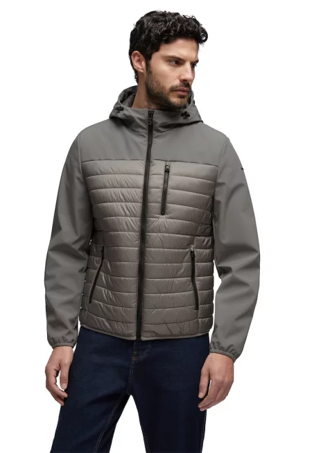 Късо яке Sapienza с качулка