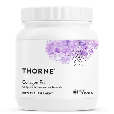 Кости, стави и мускули - Collagen Fit - Колагенови пептиди + Никотинамид Рибозид, 506 g прах