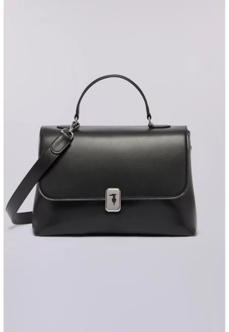 Кожена чанта с допълнителна презрамка