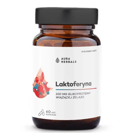 Лактоферин – Силен имунитет и защита срещу бактерии и вируси, 100 mg, 60 капсули