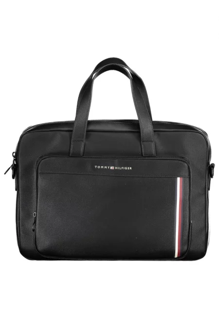 Мъжка чанта -  100% полиуретан - черна - UNI - 22077