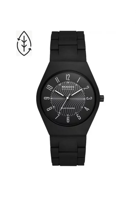 Мъжки часовник  Grenen - 1182015084 - Черен