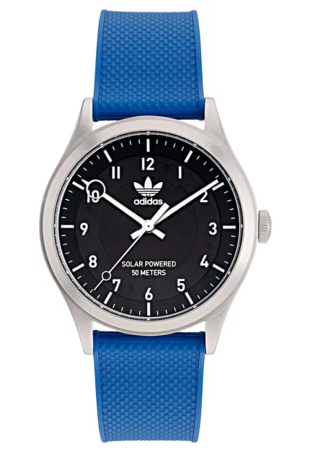 Мъжки часовник  Project One SST - неръждаема стомана - синя силиконова каишка - водоустойчивост 5 ATM