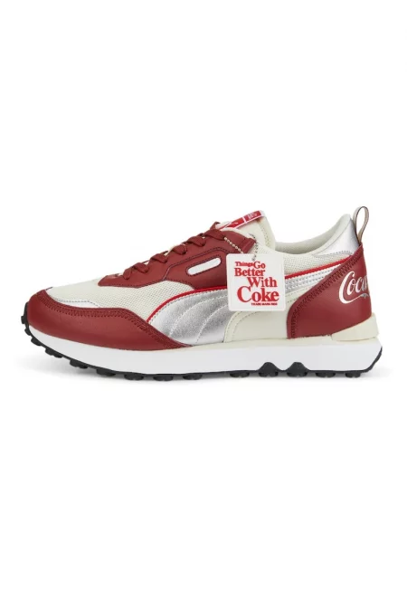 Мъжки спортни обувки  Rider Fv Coca Cola - синтетични - червени - Червен