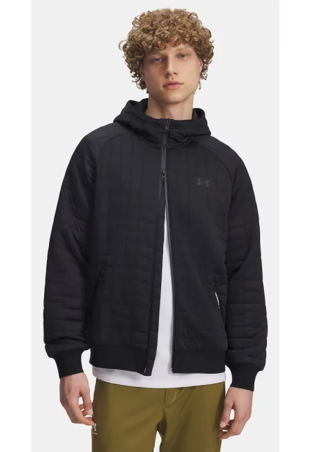 Мъжки суичър Under Armour UA Unstoppable Flc Txtr FZ-BLK Черен