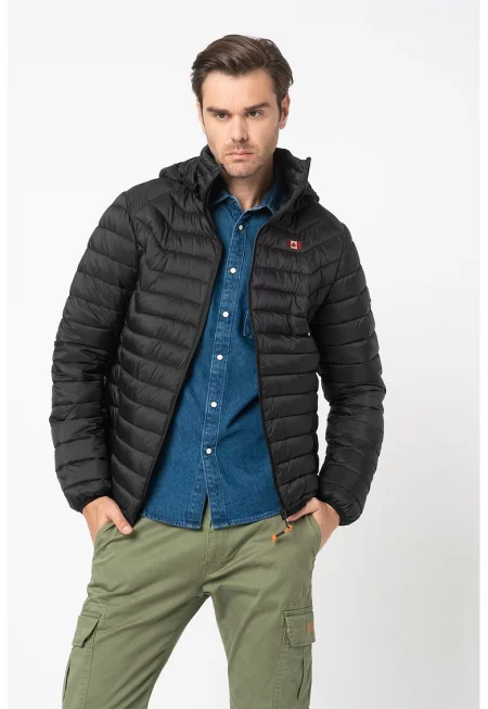 Олекотено зимно яке Astomana с капитониран ефект