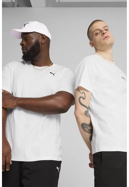 Памучна тениска с бродирано лого