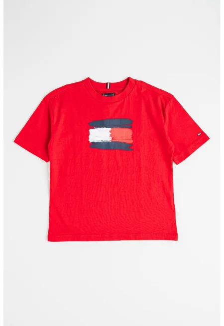 Памучна тениска с лого