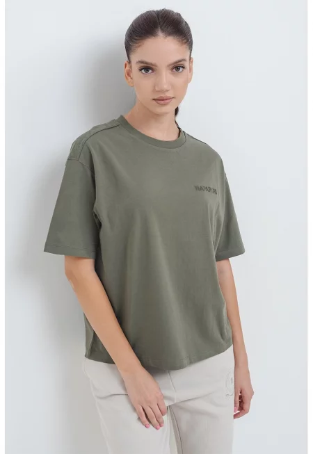 Памучна тениска с лого