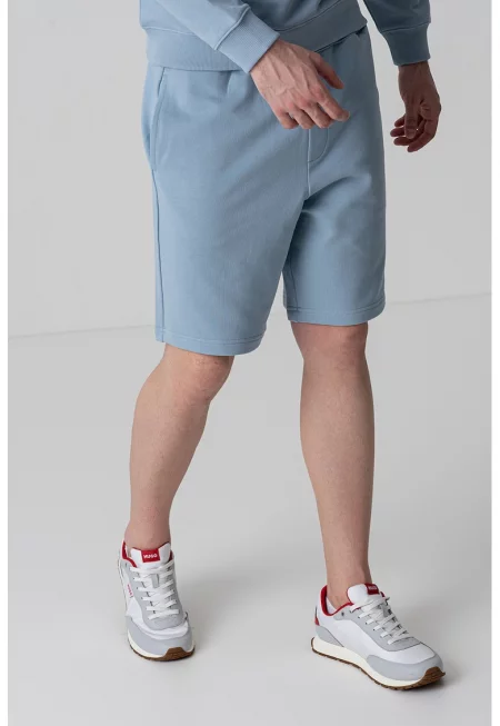 Памучни бермуди Dayono - Пастелносин