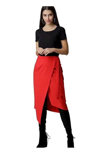 Пола  полиестер - Червен