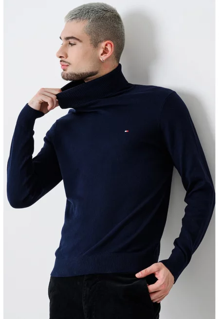 Поло с органичен памук и кашмир