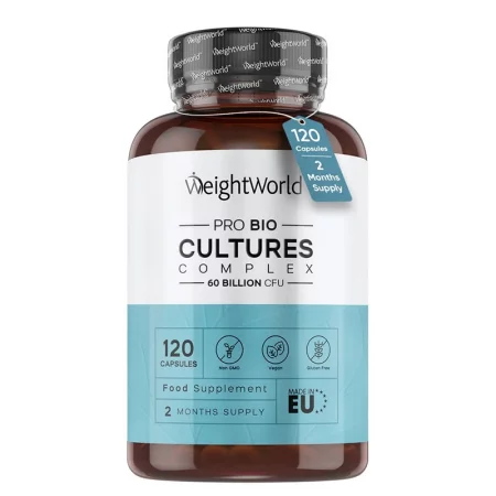 Пробиотичен комплекс – За балансиран микробиом и имунитет, 30 млрд. пробиотици, 20 щама + пребиотици, 120 капсули