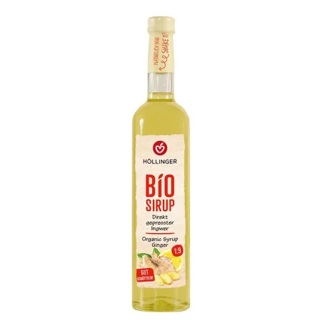 Сироп от джинджифил, директно пресован, БИО, 500 ml