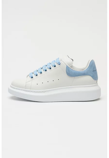 Скосени маратонки с велур