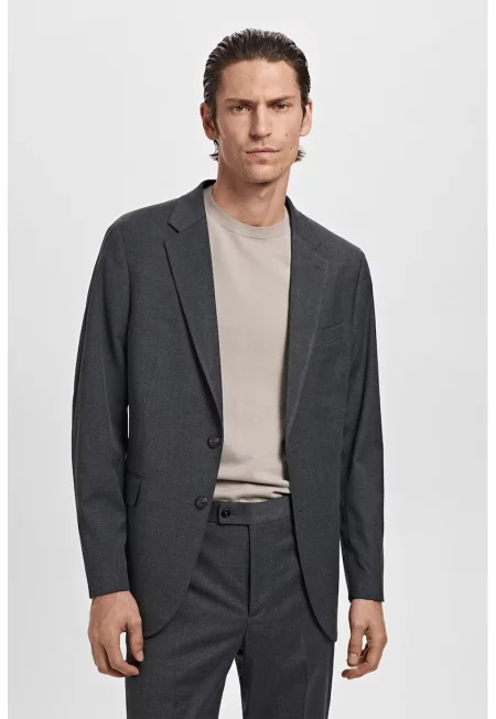 Слим карирано сако