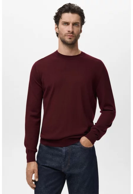 Слим пуловер от вълна