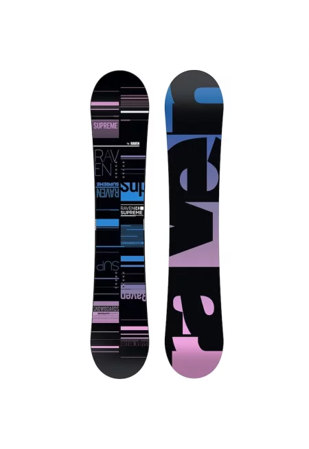 Сноуборд  Supreme - черен