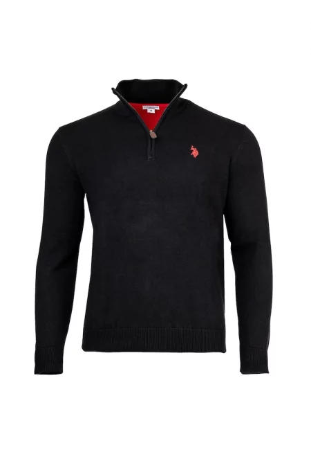 Суитшърт с права яка