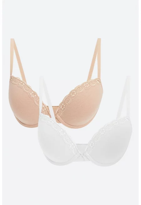 Сутиен с дантела - 2 броя