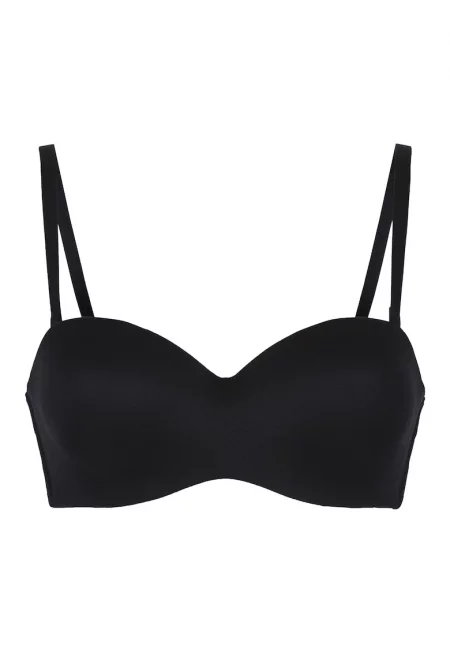 Сутиен с отделящи се презрамки - Черен